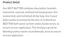 Load image into Gallery viewer, BEETTAN Beet Butter